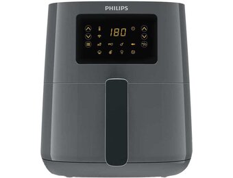 Philips Airfryer Connected HD9255/60 Grijs - Hetelucht friteuse