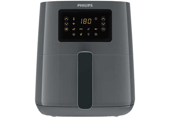 Philips Airfryer Connected HD9255/60 Grijs - Hetelucht friteuse