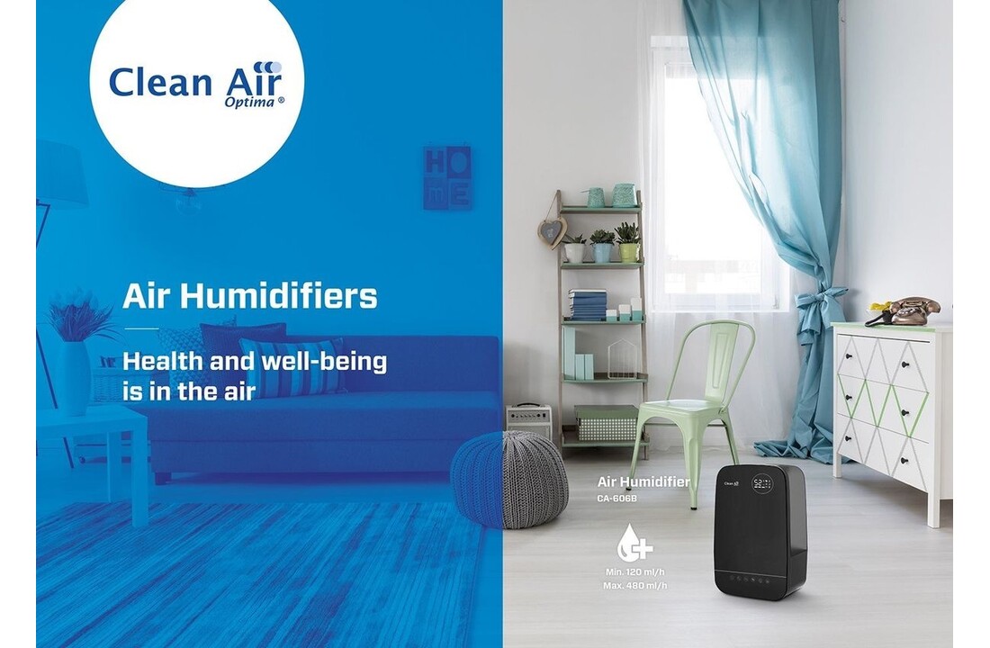 Clean Air Optima CA-606B - Luchtbevochtiger