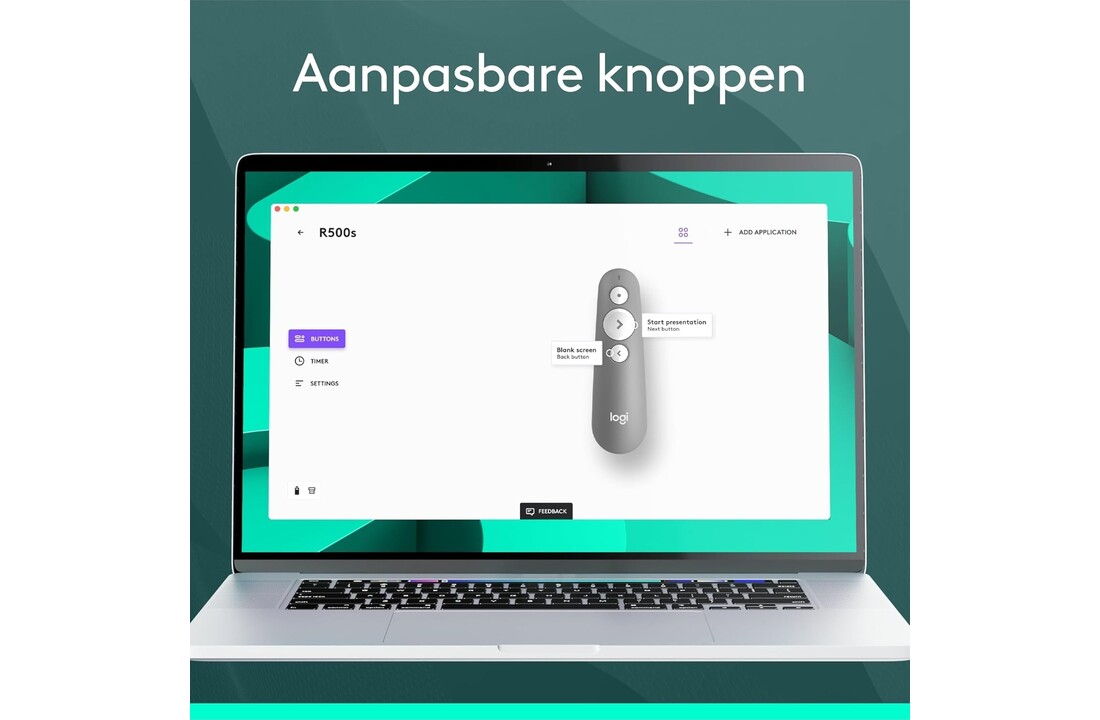 Logitech R500S Draadloze laserpresenter