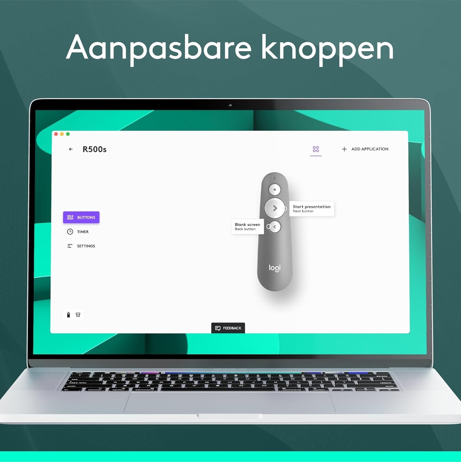 Logitech R500S Draadloze laserpresenter