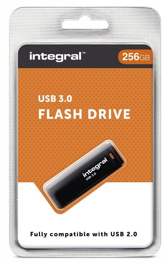 Integral Black USB 3.0 256GB - USB-stick