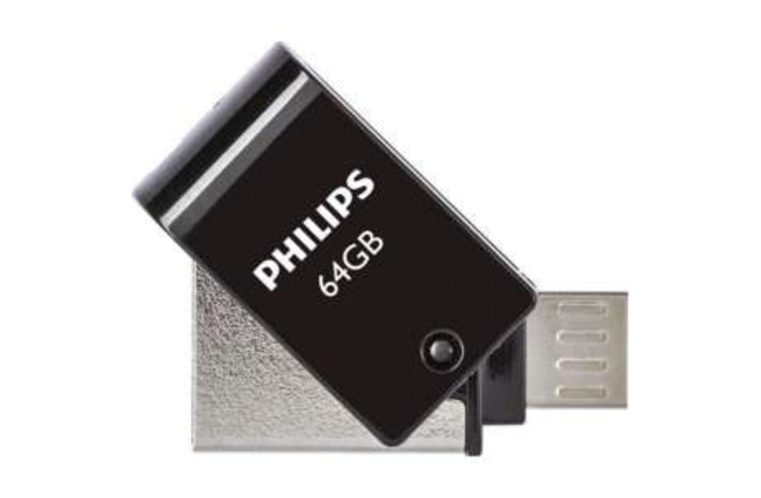 Philips FM64DA148B USB 2.0 64GB 2-in-1 - USB-stick