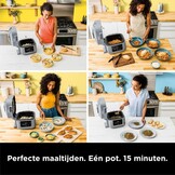 Ninja ON400EU Speedi Rapid Cooker en Airfryer - Hetelucht friteuse
