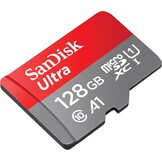 SanDisk Ultra microSDXC 128GB + SD-adapter - Geheugenkaart