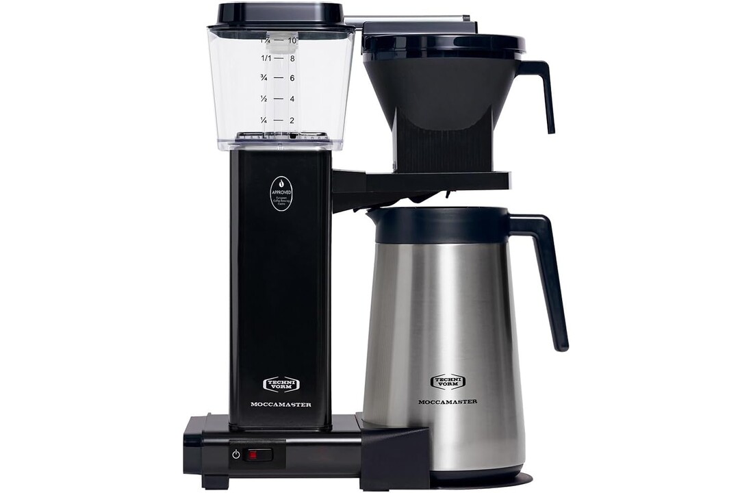 Moccamaster KBGT 741 Zwart - Koffiezetapparaat