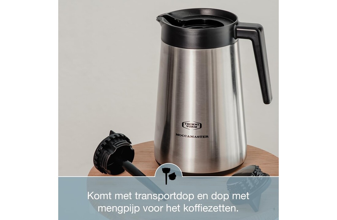 Moccamaster KBGT 741 Zwart - Koffiezetapparaat