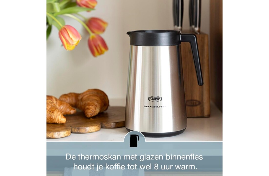 Moccamaster KBGT 741 Zwart - Koffiezetapparaat