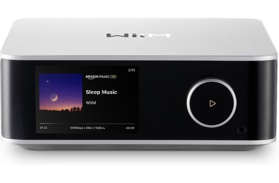 WiiM Ultra Audio Streamer Zilver - Mediaspeler