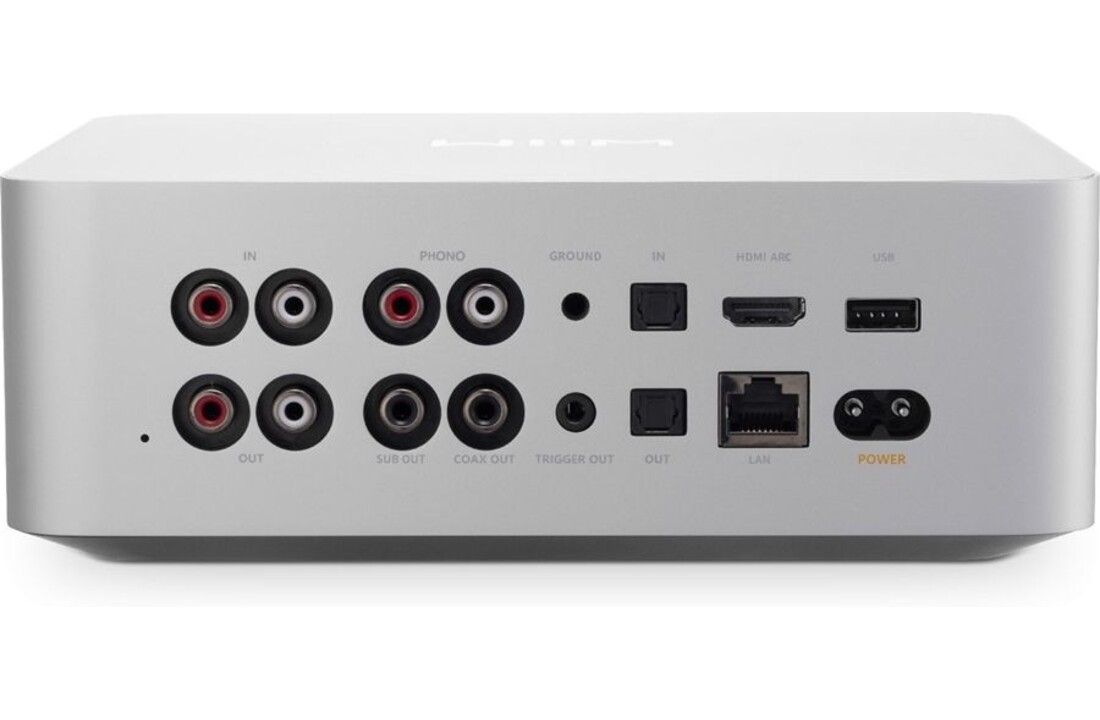 WiiM Ultra Audio Streamer Zilver - Mediaspeler