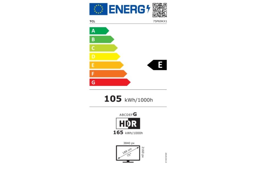 TCL 75P69K - LED TV