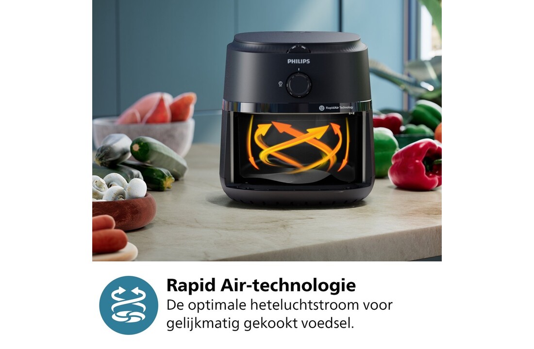 Philips 1000 Series NA120/00 - Hetelucht friteuse