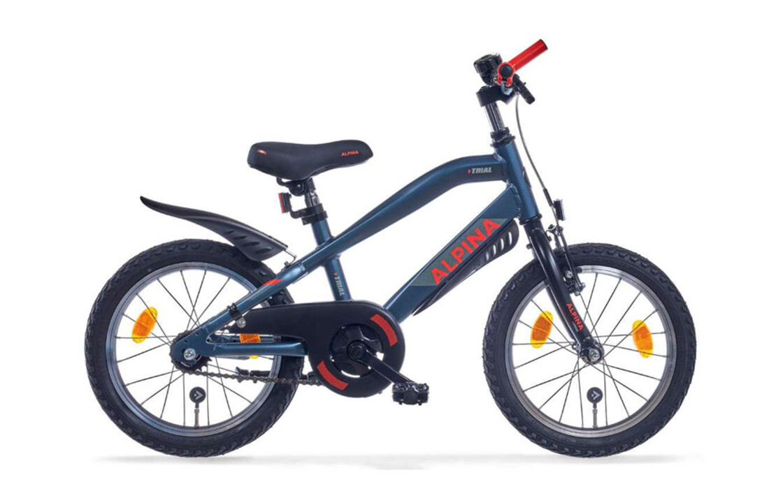 Alpina Trail jongensfiets 16 inch Dark Petrol Matt