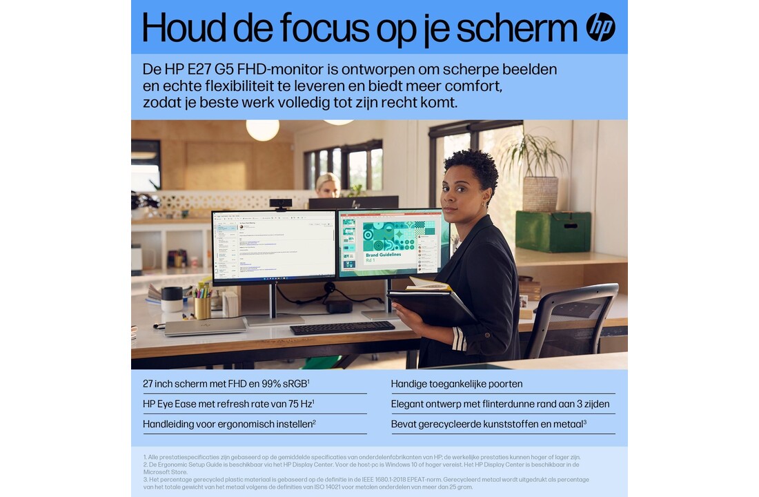 HP E27 G5 6N4E2AA - Monitor