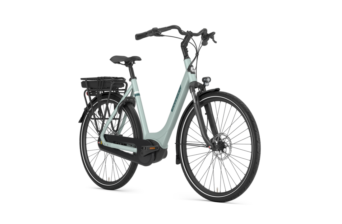 Gazelle Paris C7 HMB S7 400Wh Dames - Light Olive mat