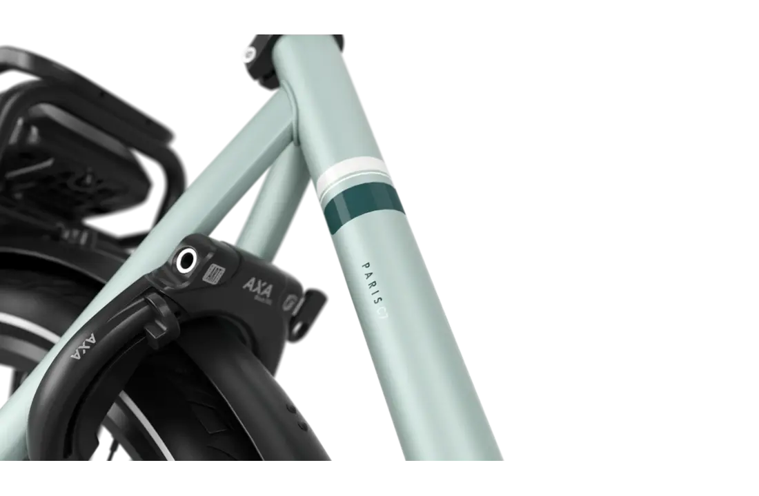 Gazelle Paris C7 HMB S7 400Wh Dames - Light Olive mat