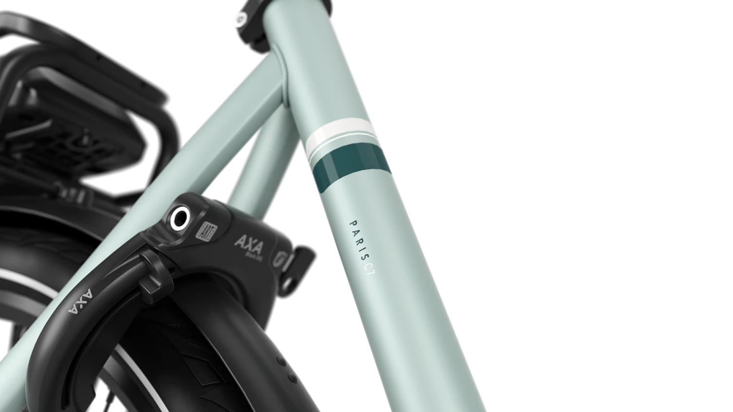 Gazelle Paris C7 HMB S7 400Wh Dames - Light Olive mat