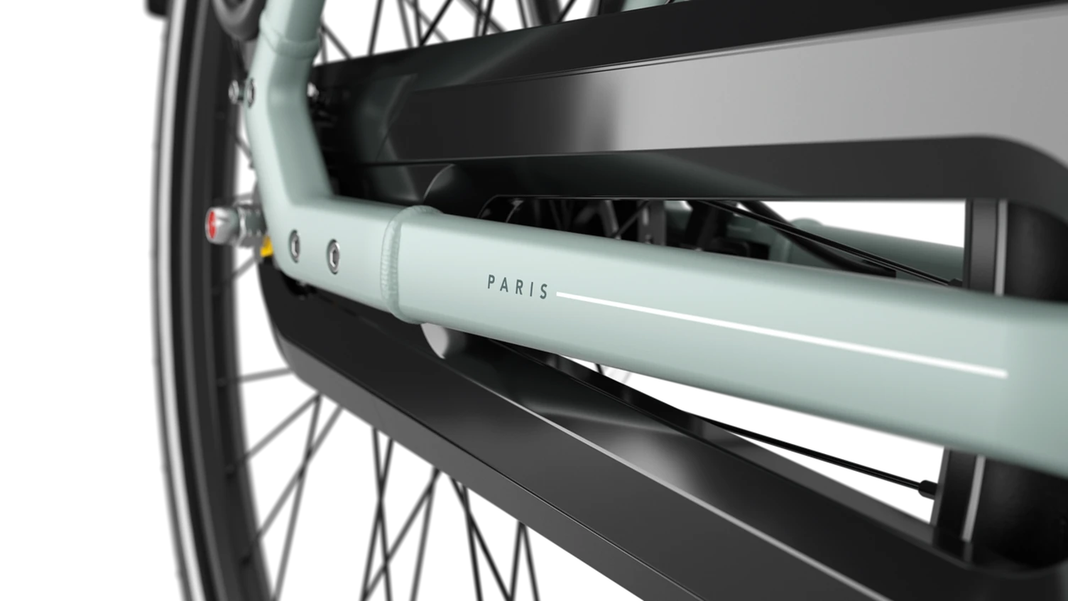 Gazelle Paris C7 HMB S7 400Wh Dames - Light Olive mat