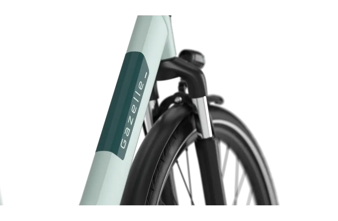 Gazelle Paris C7 HMB S7 400Wh Dames - Light Olive mat