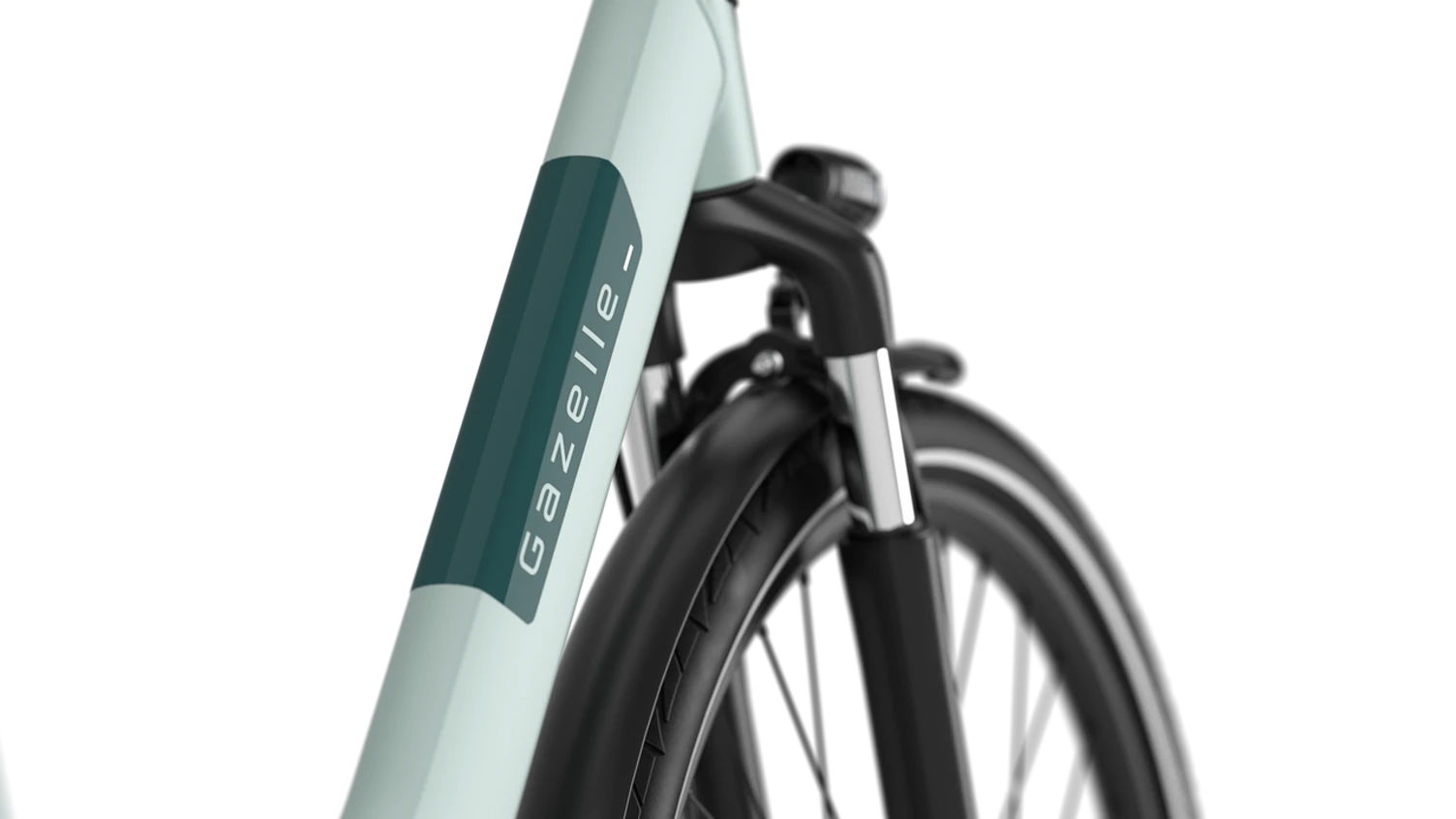 Gazelle Paris C7 HMB S7 400Wh Dames - Light Olive mat