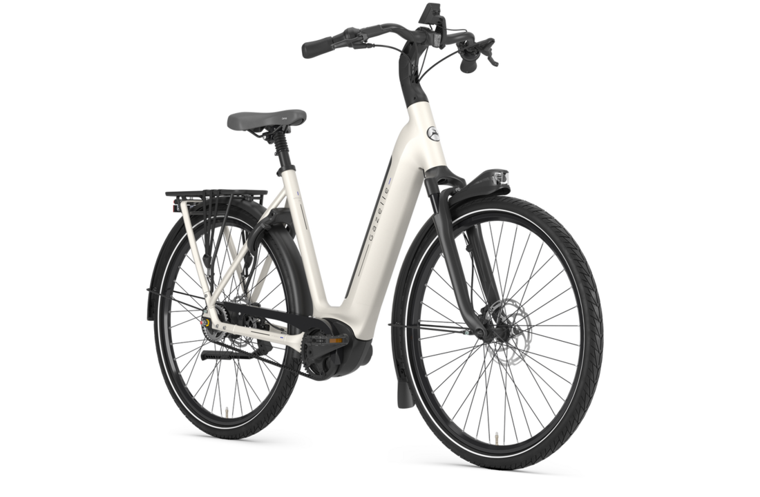 Gazelle Grenoble 3.0 C5 HMB S5 Dames - Ivory White (mat)