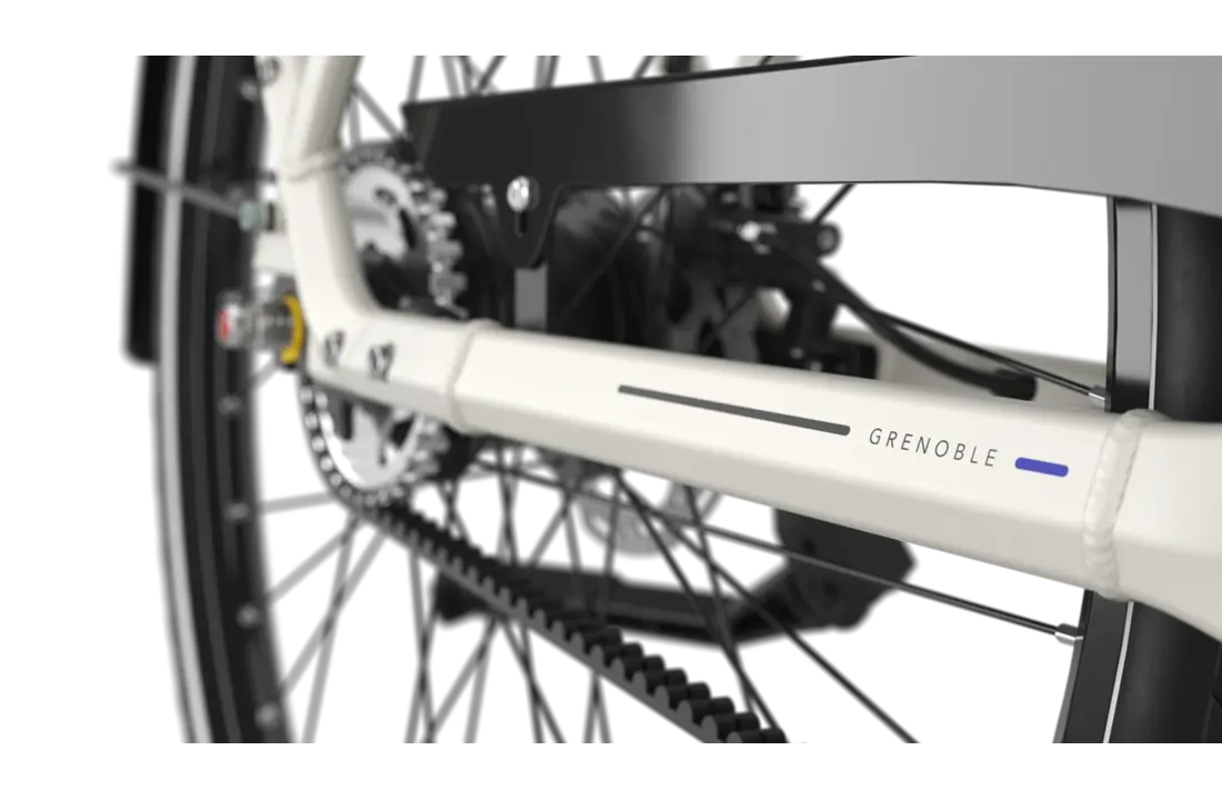 Gazelle Grenoble 3.0 C5 HMB S5 Dames - Ivory White (mat)