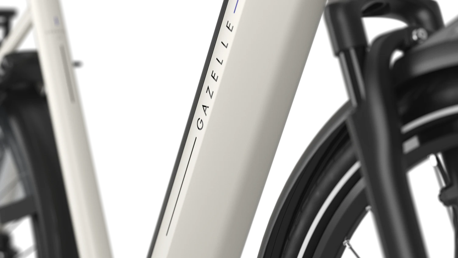 Gazelle Grenoble 3.0 C5 HMB S5 Dames - Ivory White (mat)