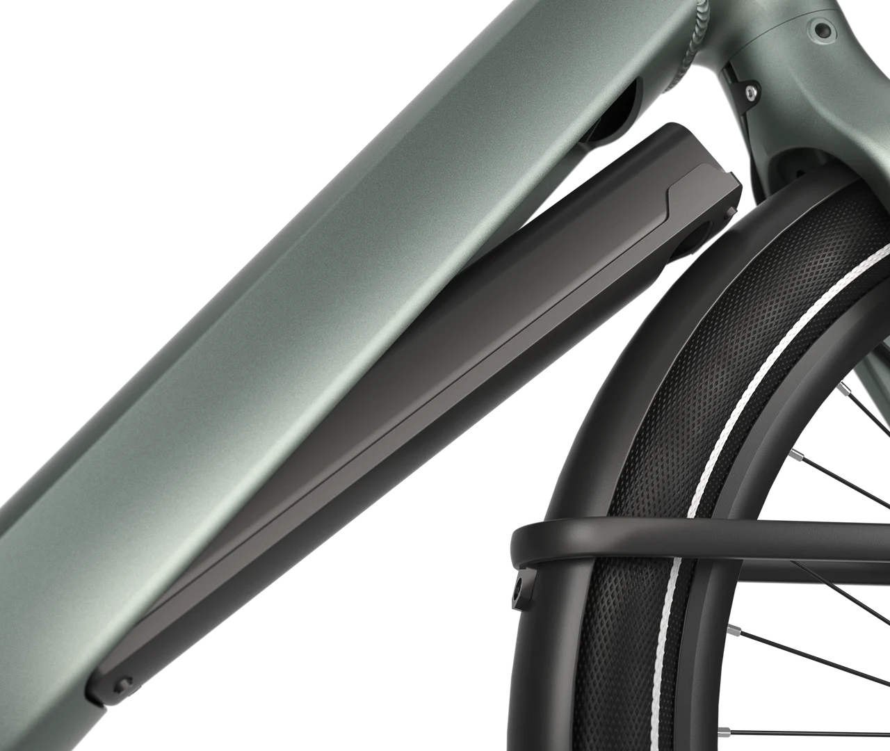 Gazelle Cayo C310 SE - 430 Wh Dames - Pebble Grey (mat)