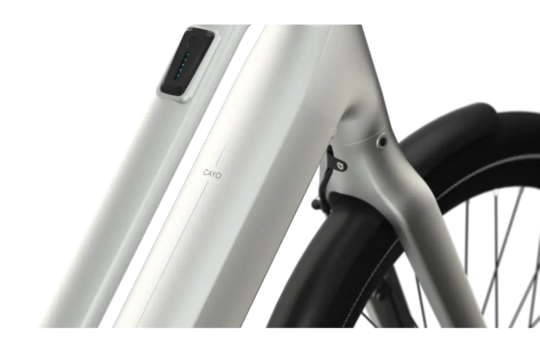 Gazelle Cayo C310 SE - 430 Wh Dames - Pebble Grey (mat)