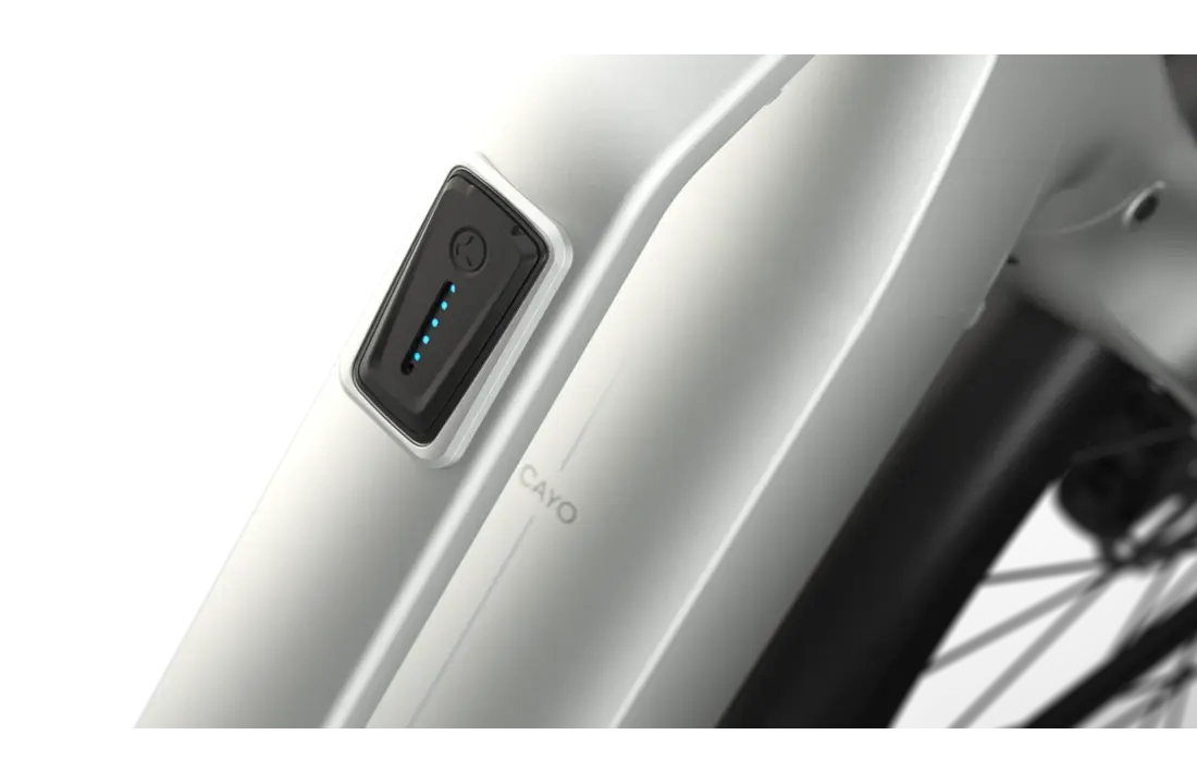 Gazelle Cayo C310 SE - 430 Wh Dames - Pebble Grey (mat)