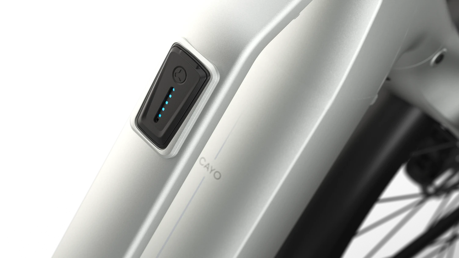 Gazelle Cayo C310 SE - 430 Wh Dames - Pebble Grey (mat)