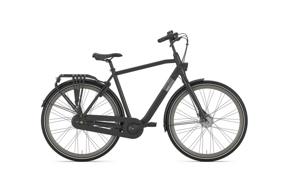 Gazelle Esprit T7 Heren - Black (mat)