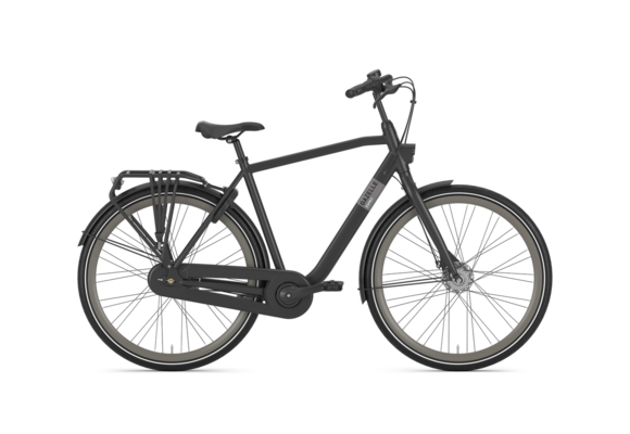 Gazelle Esprit T7 Heren - Black (mat)