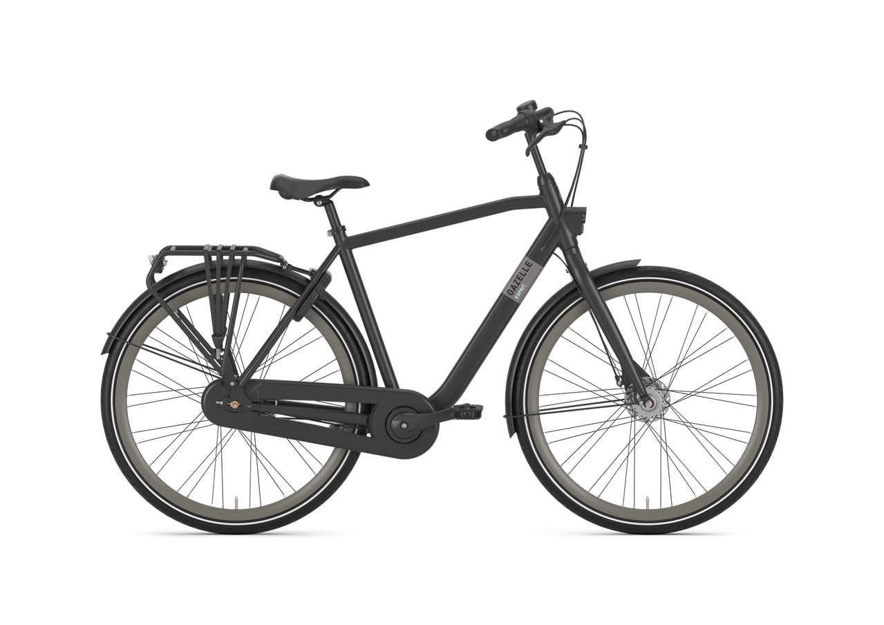 Gazelle Esprit T7 Heren - Black (mat)