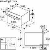Bosch CMA585GB1 Serie 6 - Inbouw magnetron