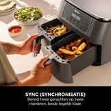 Ninja Dual Zone DZ300EU - Hetelucht friteuse