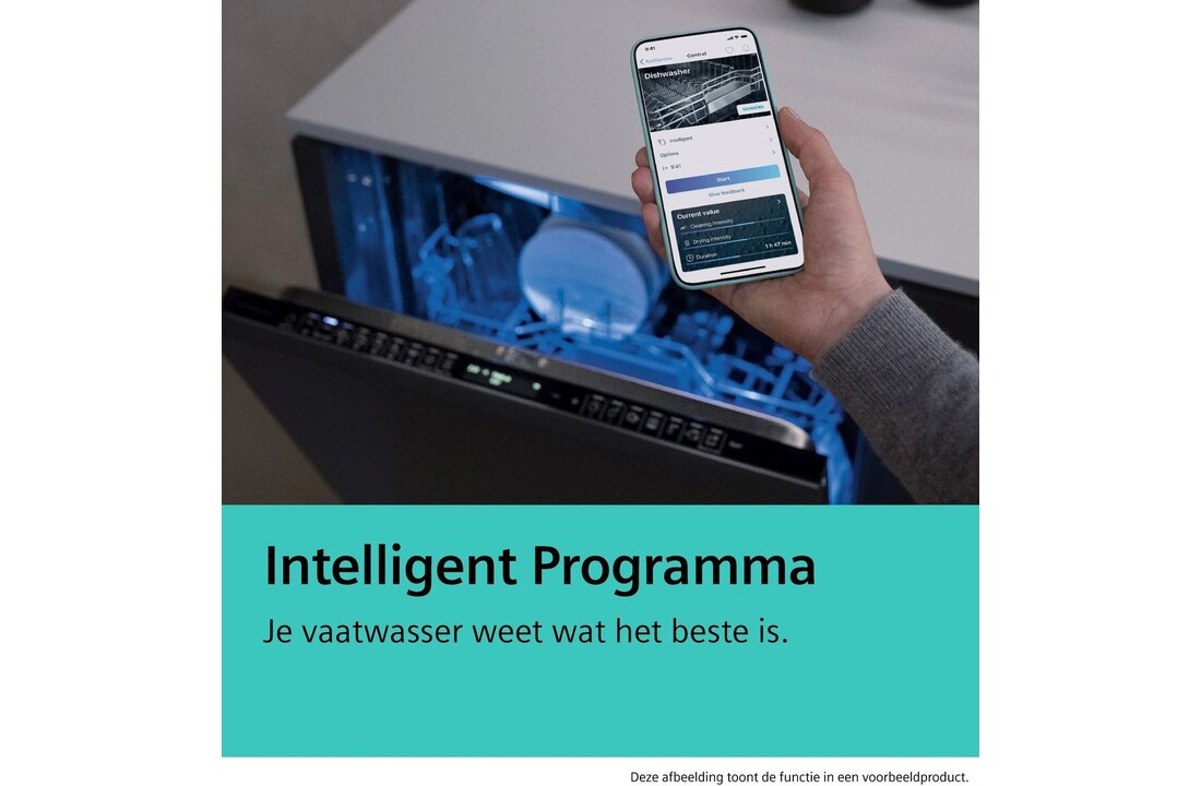 Siemens SX65ZX21BE iQ500 extraKlasse - Inbouw vaatwasser