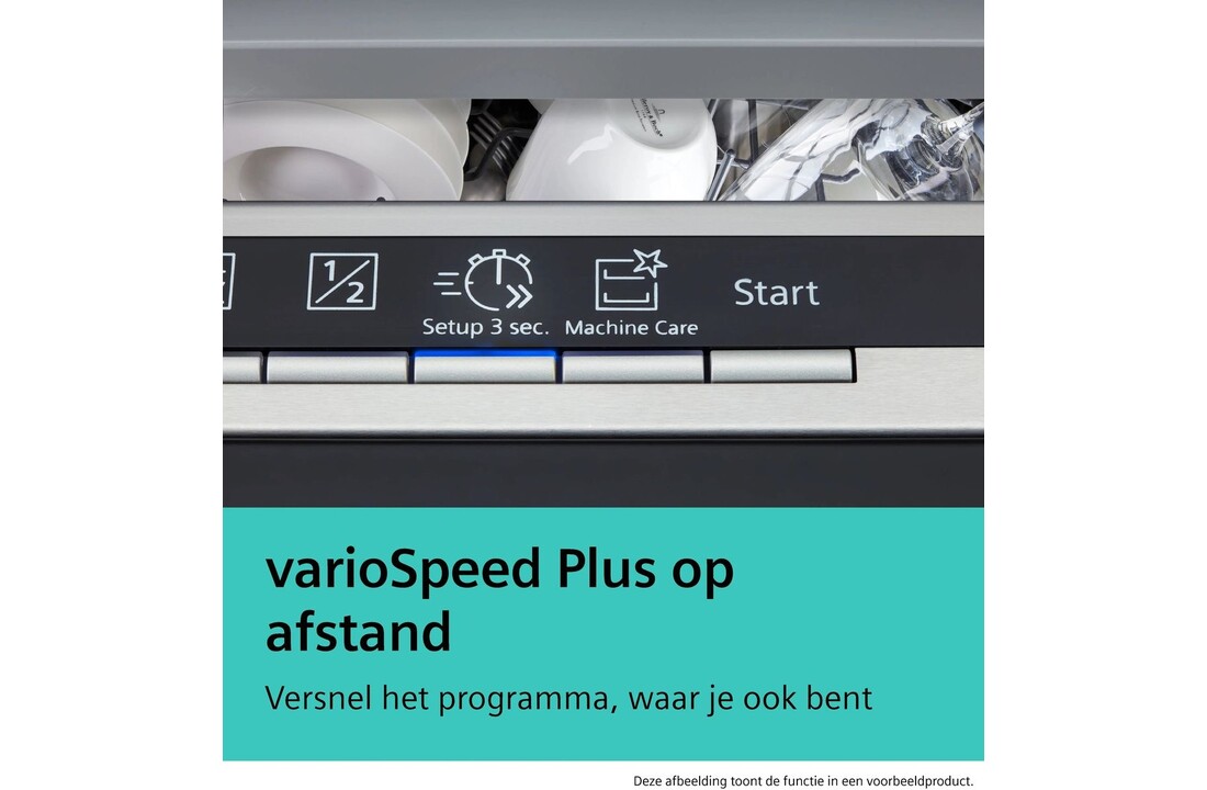 Siemens SX65ZX21BE iQ500 extraKlasse - Inbouw vaatwasser