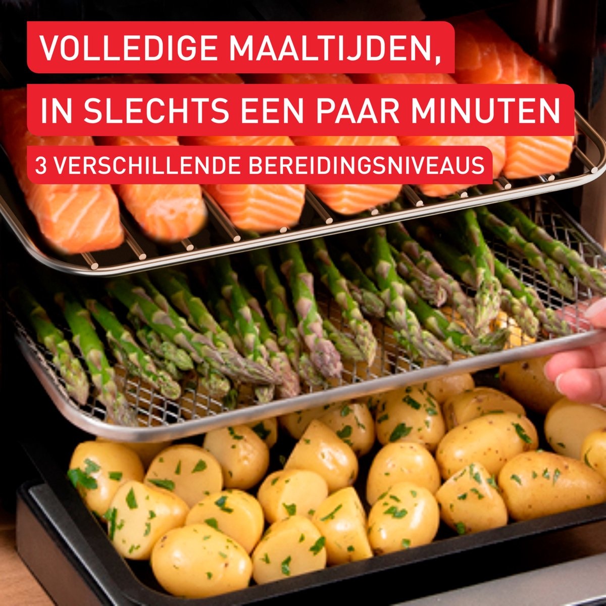 Tefal FW556D Easy Fry - Hetelucht friteuse