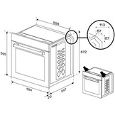 Beko BBIE12100XD - Inbouw oven