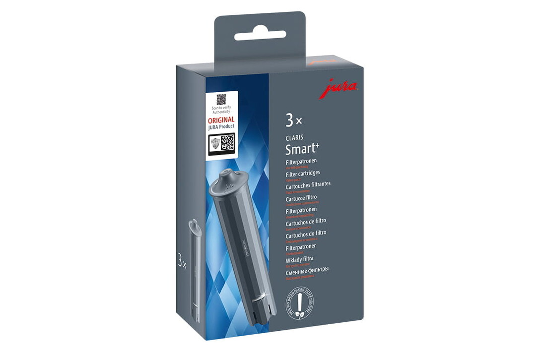 3 stuks Jura Claris Smart+ filterpatroon - Reiniging.