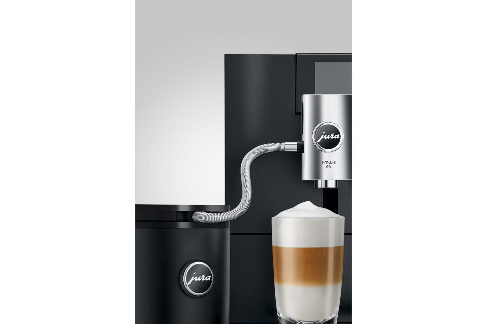 JURA Melkslang voor HP1 - RVS ommanteling.