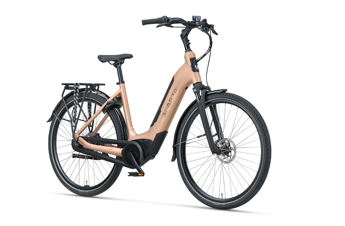 Sparta c-Grid FIT BES3 500Wh dames - Peach matt