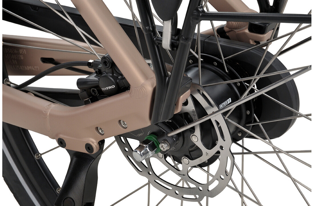 Sparta c-Grid FIT BES3 500Wh dames - Peach matt