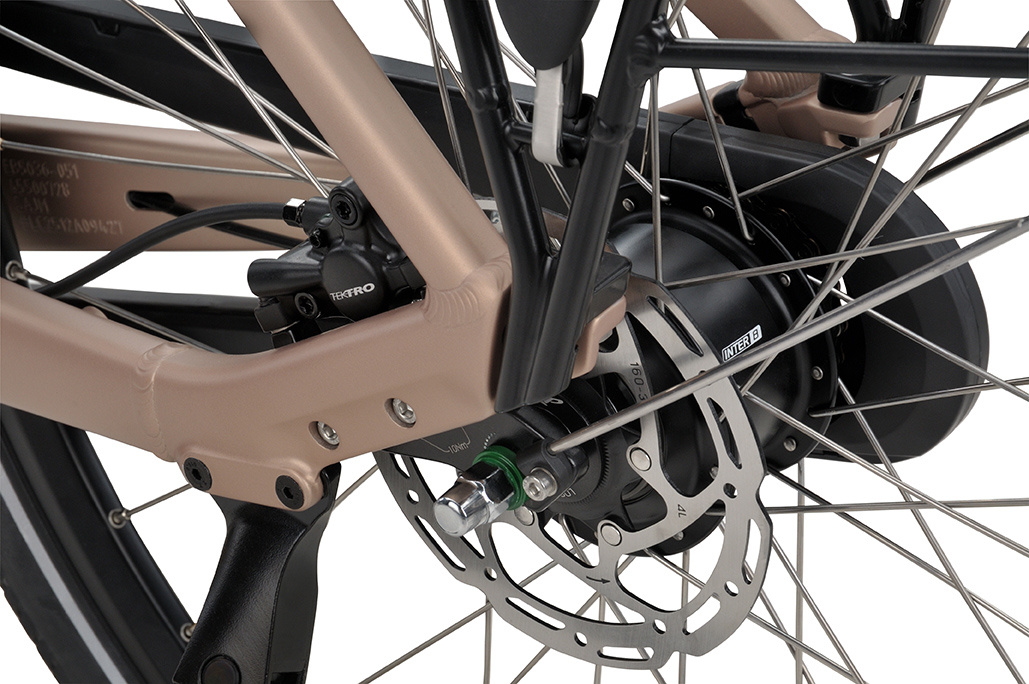 Sparta c-Grid FIT BES3 500Wh dames - Peach matt