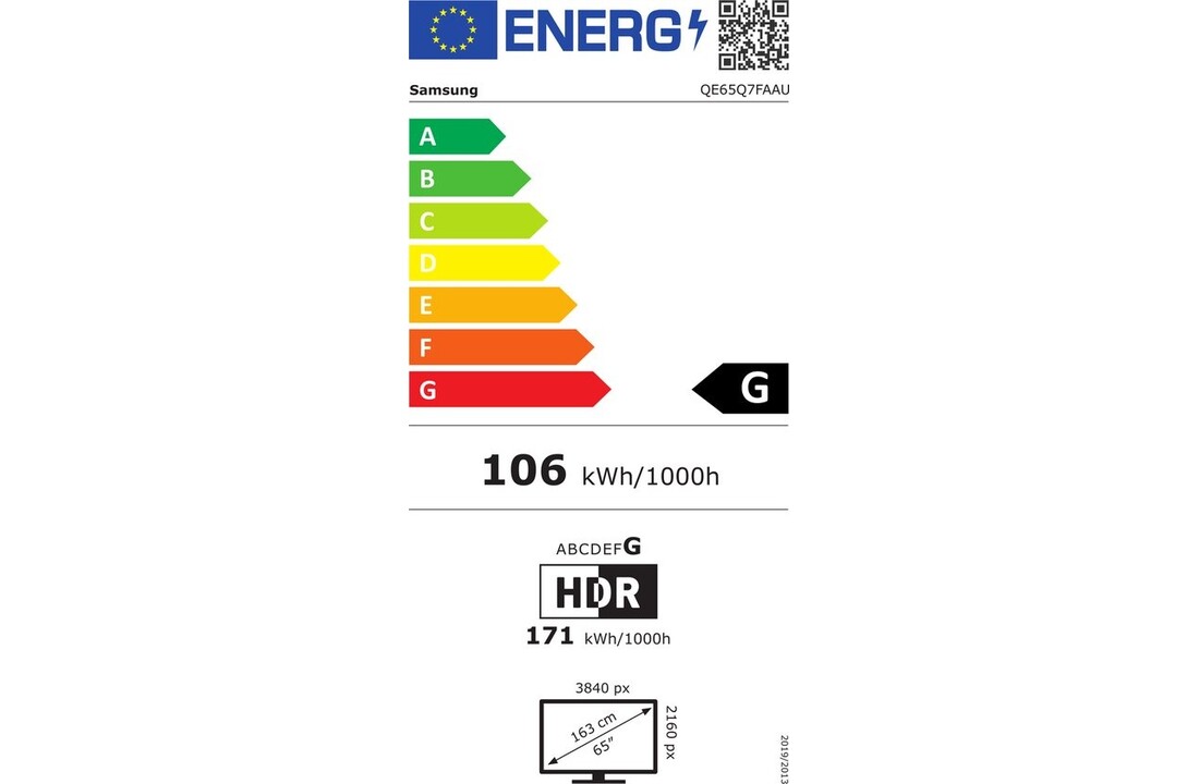 Samsung QLED 4K 65Q7F (2025) - QLED TV