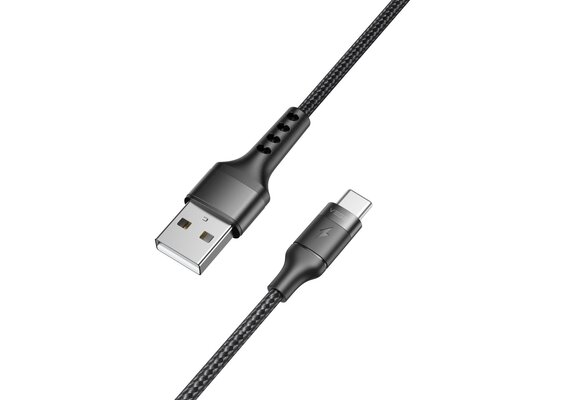 Veger AC03 USB-A naar USB-C kabel 1.5m Braided Nylon