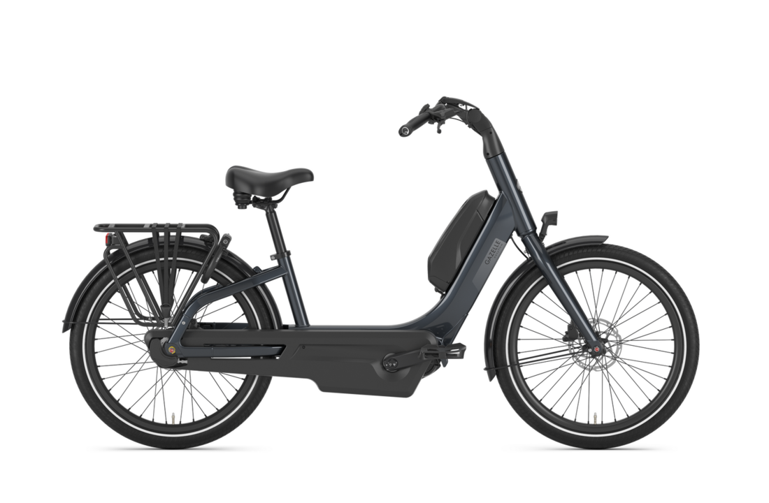 Gazelle Easyflow C8 HMS  418W Dames  - anthracite grey (glans).