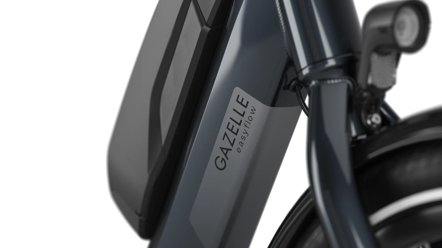 Gazelle Easyflow C8 HMS  418W Dames  - anthracite grey (glans).