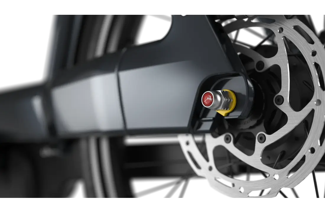 Gazelle Easyflow C8 HMS  418W Dames  - anthracite grey (glans).